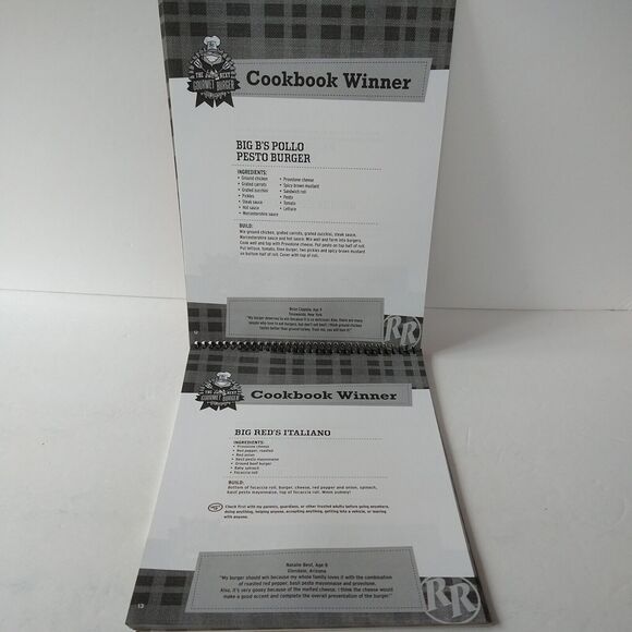 Red Robin's 50 Gourmet Burger Creations From Kids Across Country Cookbook Recipe - Picture 7 of 13